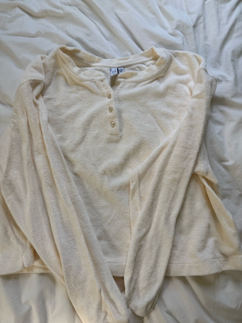 & Other Stories Cream Shirt